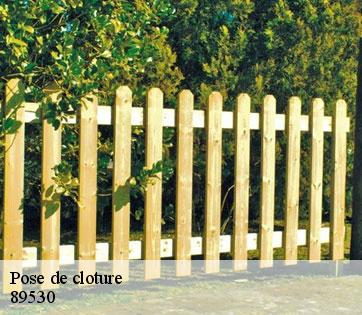Pose de cloture 89530