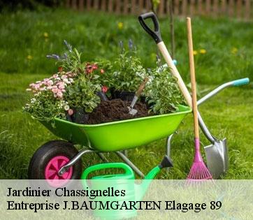 Jardinier  chassignelles-89160 Entreprise J.BAUMGARTEN Elagage 89