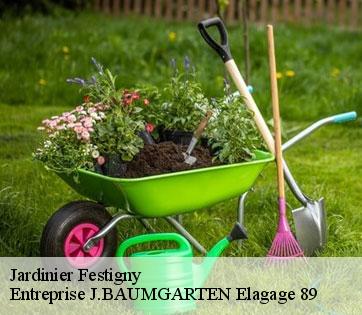 Jardinier  festigny-89480 Entreprise J.BAUMGARTEN Elagage 89