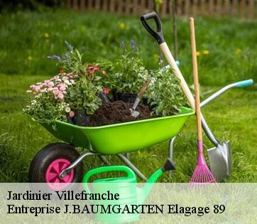 Jardinier  villefranche-89120 Entreprise J.BAUMGARTEN Elagage 89
