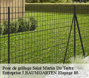 Pose de grillage  saint-martin-du-tertre-89100 Entreprise J.BAUMGARTEN Elagage 89