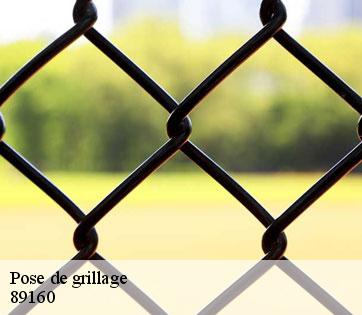 Pose de grillage 89160