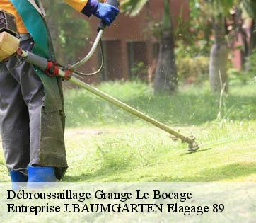 Débroussaillage  grange-le-bocage-89260 Entreprise J.BAUMGARTEN Elagage 89